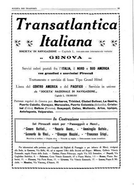 Rivista dei trasporti