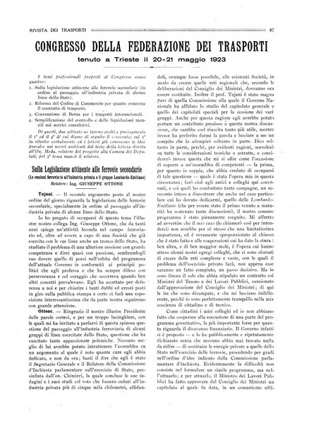 Rivista dei trasporti