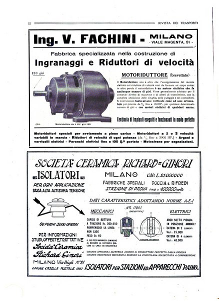 Rivista dei trasporti