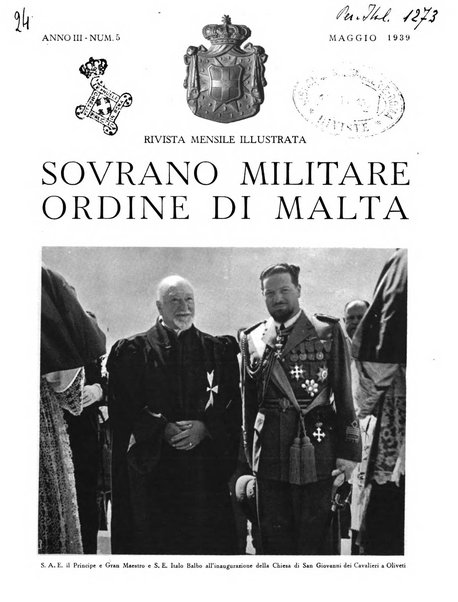 Rivista del sovrano militare Ordine di Malta