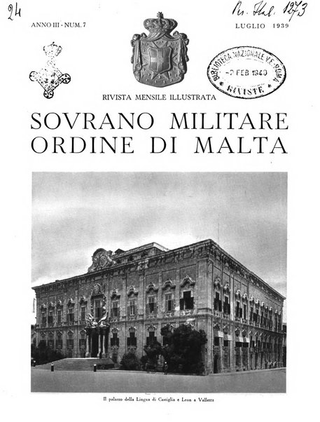 Rivista del sovrano militare Ordine di Malta