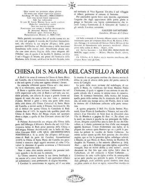 Rivista del sovrano militare Ordine di Malta