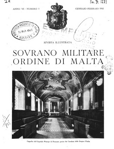 Rivista del sovrano militare Ordine di Malta