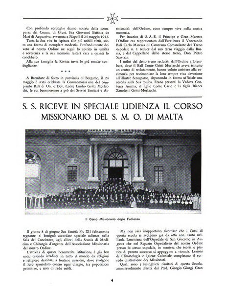 Rivista del sovrano militare Ordine di Malta