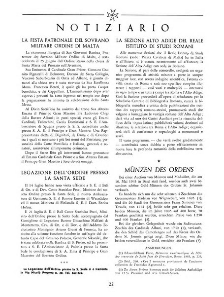 Rivista del sovrano militare Ordine di Malta