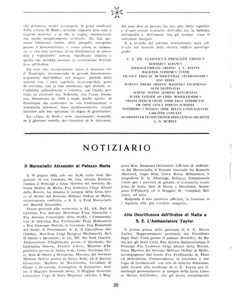 Rivista del sovrano militare Ordine di Malta