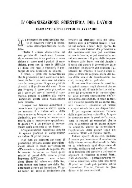 Rivista dell'industria periodico mensile dell'Unione industriale fascista