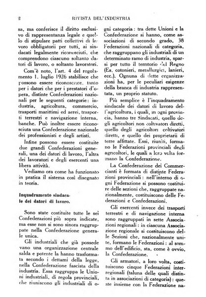 Rivista dell'industria periodico mensile dell'Unione industriale fascista