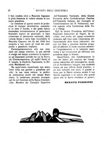 Rivista dell'industria periodico mensile dell'Unione industriale fascista