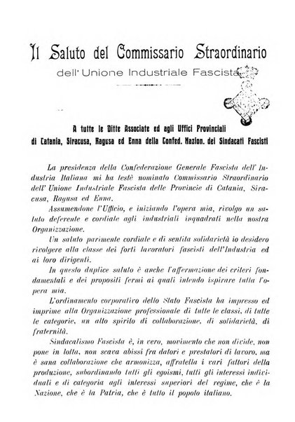 Rivista dell'industria periodico mensile dell'Unione industriale fascista