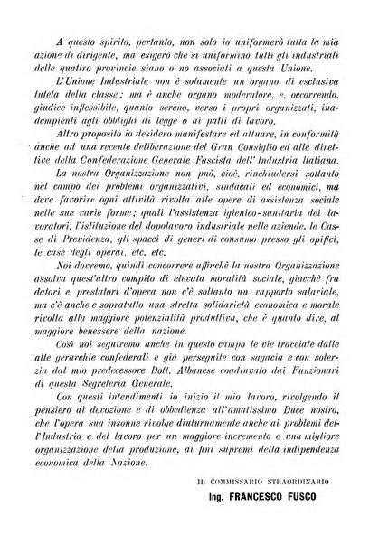 Rivista dell'industria periodico mensile dell'Unione industriale fascista