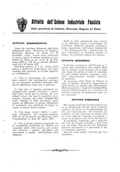 Rivista dell'industria periodico mensile dell'Unione industriale fascista