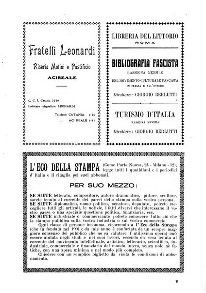 Rivista dell'industria periodico mensile dell'Unione industriale fascista