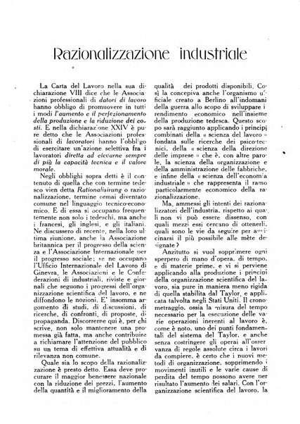 Rivista dell'industria periodico mensile dell'Unione industriale fascista