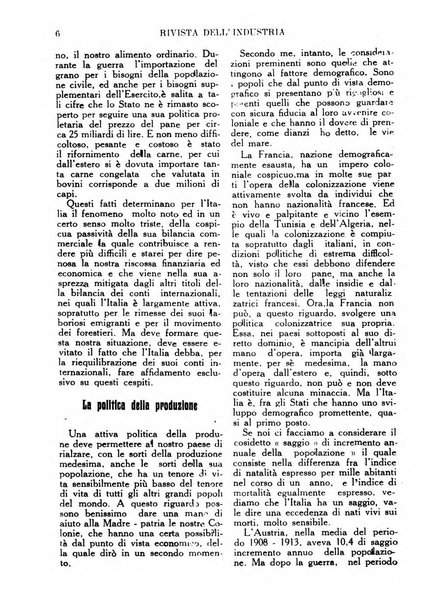 Rivista dell'industria periodico mensile dell'Unione industriale fascista