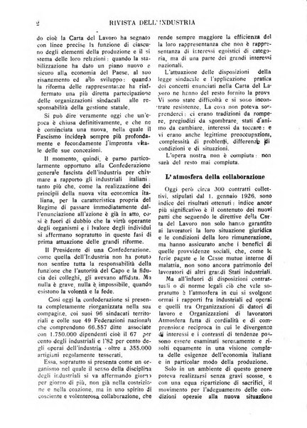 Rivista dell'industria periodico mensile dell'Unione industriale fascista