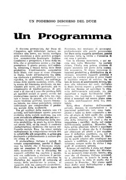 Rivista dell'industria periodico mensile dell'Unione industriale fascista