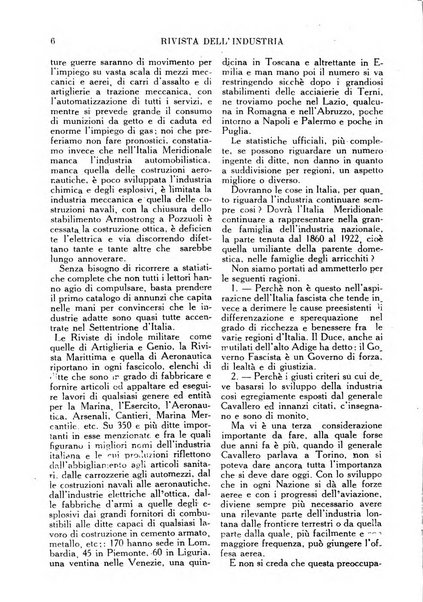 Rivista dell'industria periodico mensile dell'Unione industriale fascista