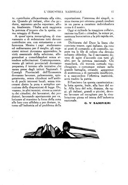 Rivista dell'industria periodico mensile dell'Unione industriale fascista