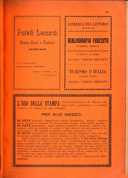 Rivista dell'industria periodico mensile dell'Unione industriale fascista