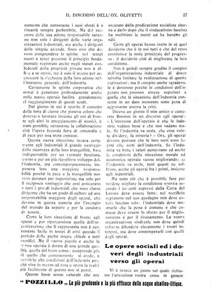 Rivista dell'industria periodico mensile dell'Unione industriale fascista