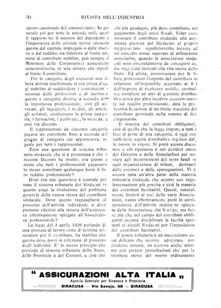 Rivista dell'industria periodico mensile dell'Unione industriale fascista