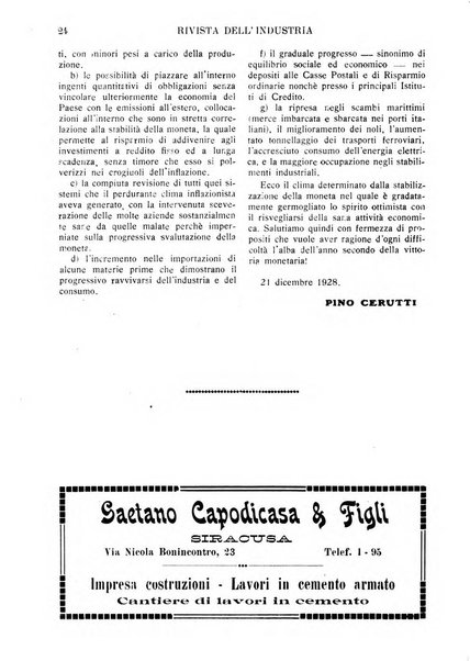 Rivista dell'industria periodico mensile dell'Unione industriale fascista