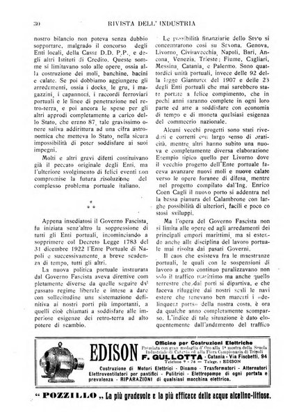 Rivista dell'industria periodico mensile dell'Unione industriale fascista