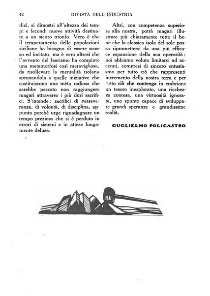 Rivista dell'industria periodico mensile dell'Unione industriale fascista