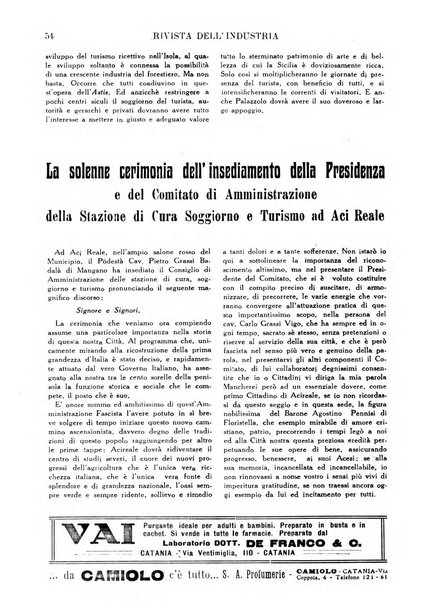 Rivista dell'industria periodico mensile dell'Unione industriale fascista