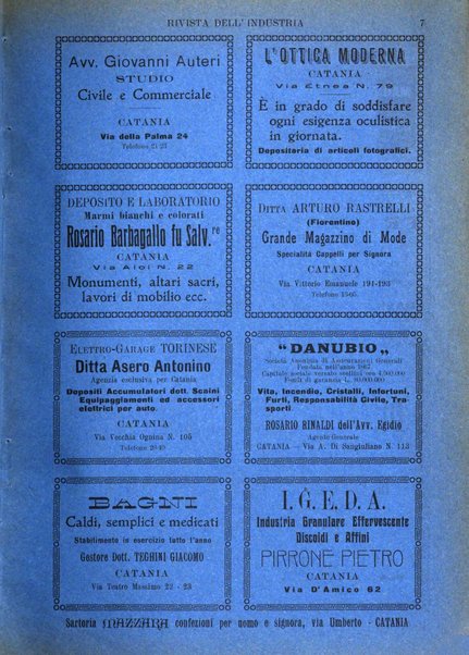 Rivista dell'industria periodico mensile dell'Unione industriale fascista