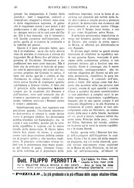 Rivista dell'industria periodico mensile dell'Unione industriale fascista