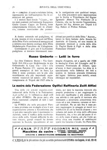 Rivista dell'industria periodico mensile dell'Unione industriale fascista