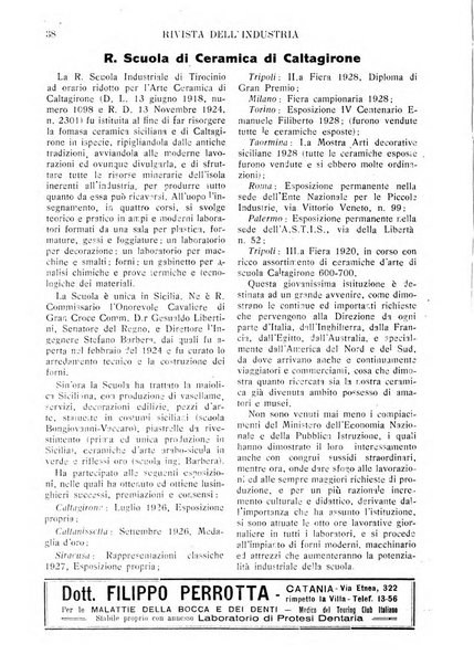 Rivista dell'industria periodico mensile dell'Unione industriale fascista