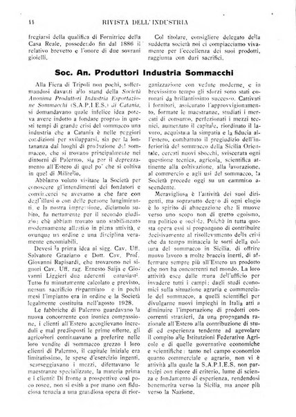 Rivista dell'industria periodico mensile dell'Unione industriale fascista