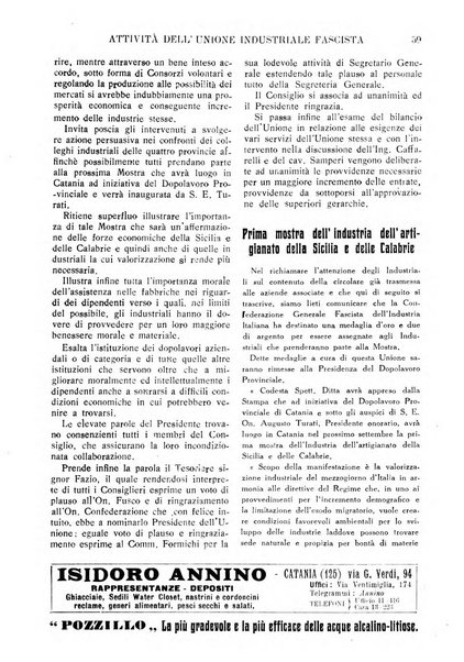 Rivista dell'industria periodico mensile dell'Unione industriale fascista