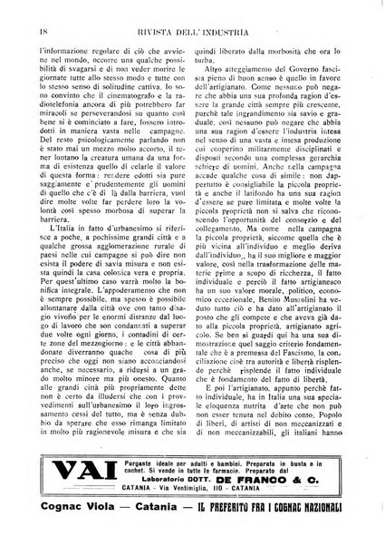 Rivista dell'industria periodico mensile dell'Unione industriale fascista