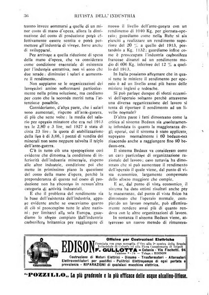 Rivista dell'industria periodico mensile dell'Unione industriale fascista