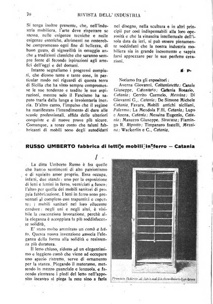 Rivista dell'industria periodico mensile dell'Unione industriale fascista