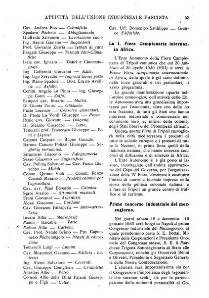 Rivista dell'industria periodico mensile dell'Unione industriale fascista