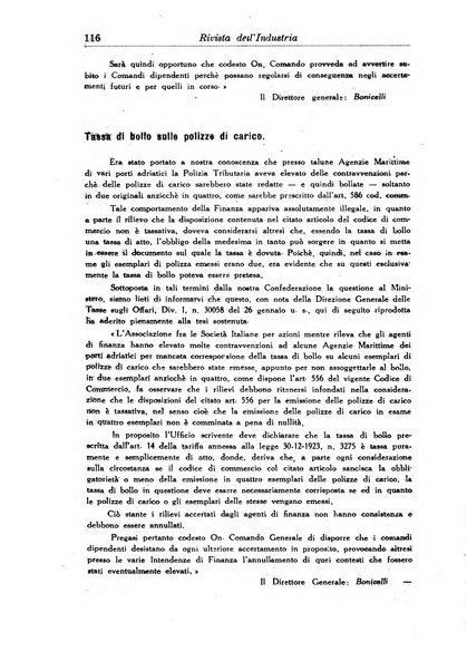 Rivista dell'industria periodico mensile dell'Unione industriale fascista