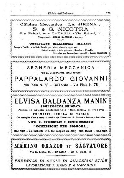 Rivista dell'industria periodico mensile dell'Unione industriale fascista