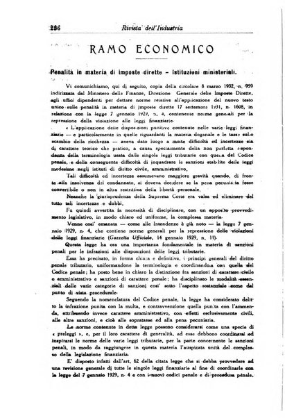 Rivista dell'industria periodico mensile dell'Unione industriale fascista