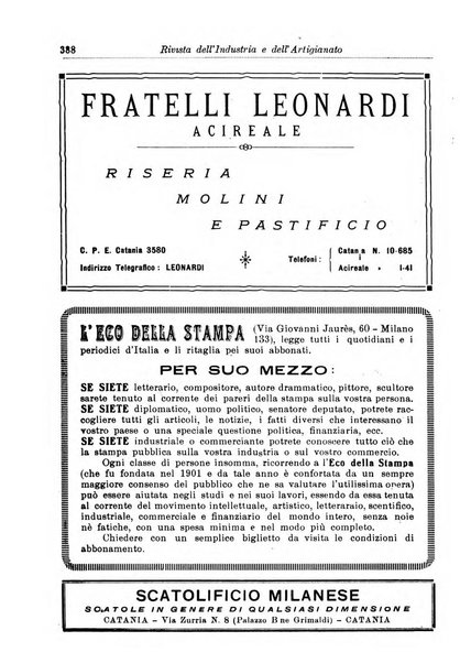 Rivista dell'industria periodico mensile dell'Unione industriale fascista