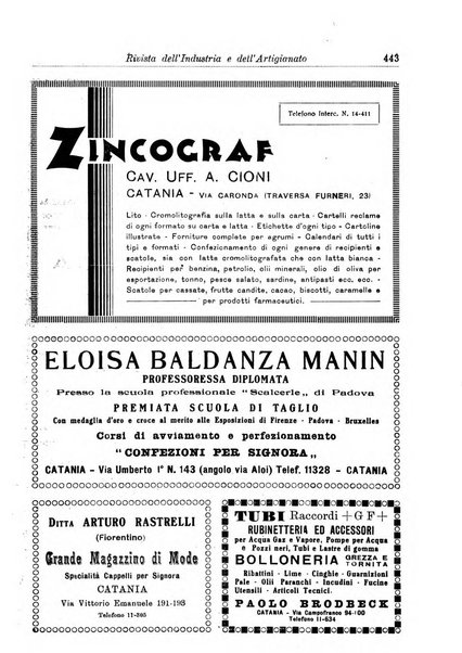 Rivista dell'industria periodico mensile dell'Unione industriale fascista