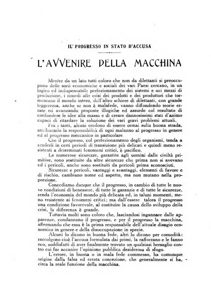 Rivista dell'industria periodico mensile dell'Unione industriale fascista