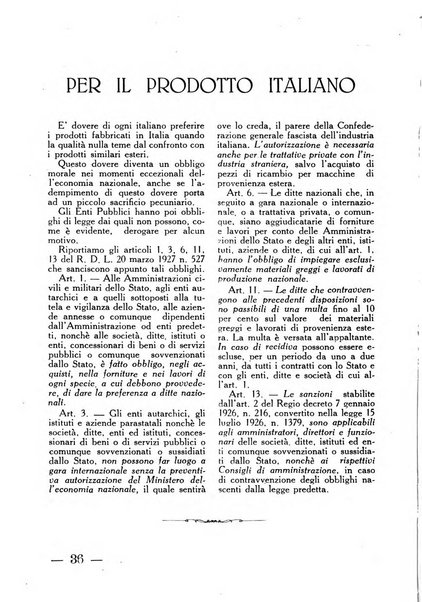 Rivista dell'industria periodico mensile dell'Unione industriale fascista