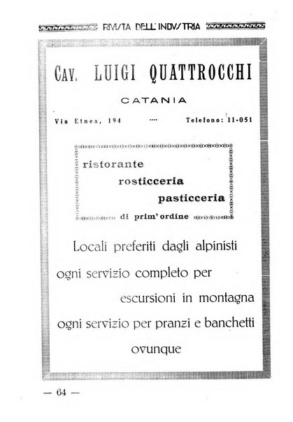 Rivista dell'industria periodico mensile dell'Unione industriale fascista