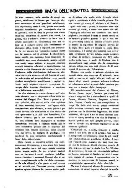 Rivista dell'industria periodico mensile dell'Unione industriale fascista