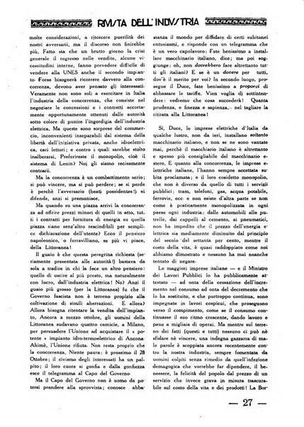 Rivista dell'industria periodico mensile dell'Unione industriale fascista